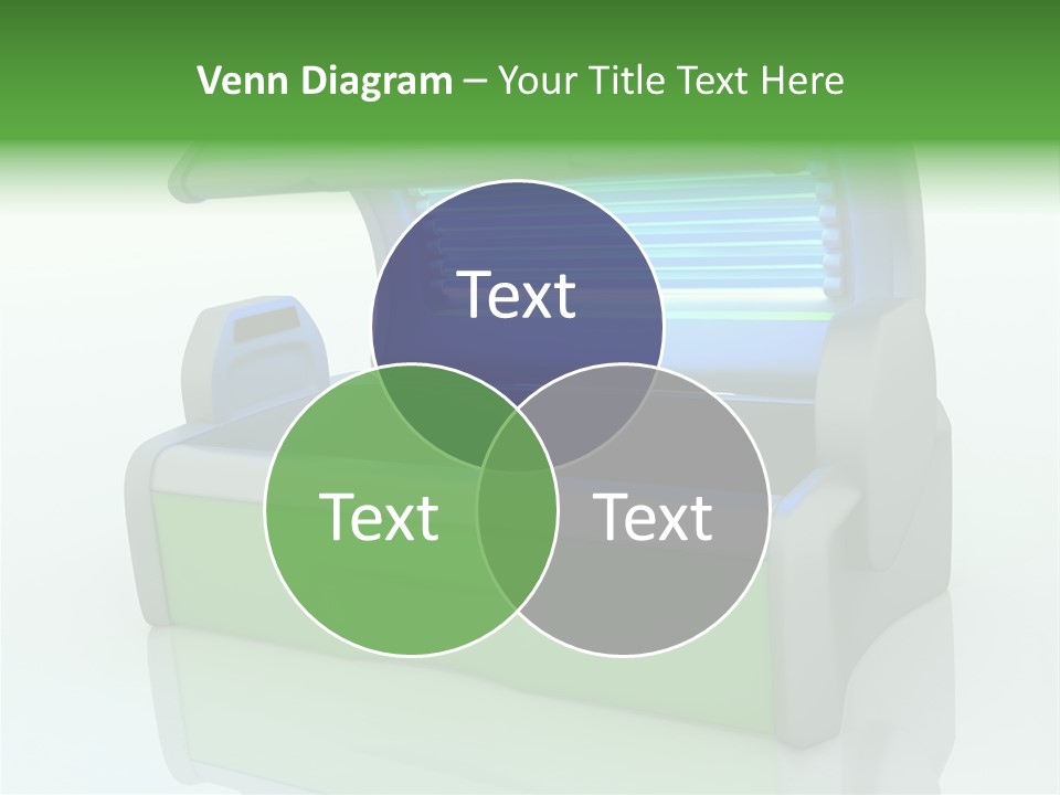 Bulb Sunlight Tanning PowerPoint Template