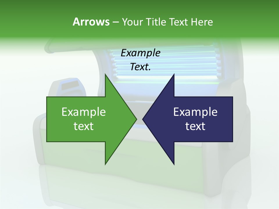 Bulb Sunlight Tanning PowerPoint Template