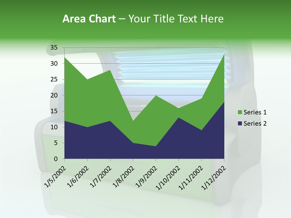Bulb Sunlight Tanning PowerPoint Template