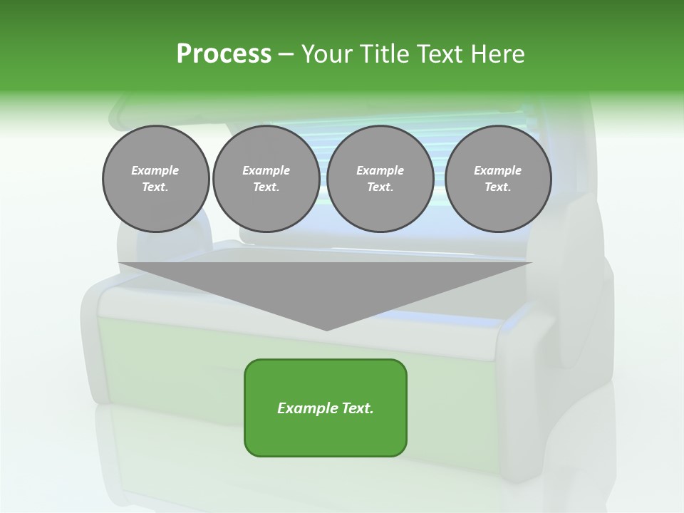 Bulb Sunlight Tanning PowerPoint Template