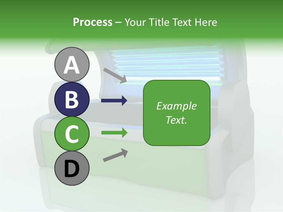 Bulb Sunlight Tanning PowerPoint Template