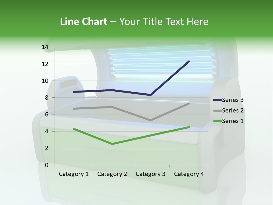 Bulb Sunlight Tanning PowerPoint Template