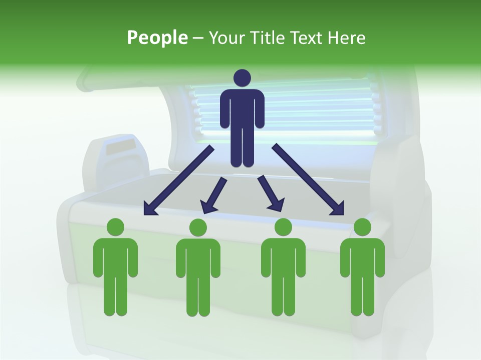 Bulb Sunlight Tanning PowerPoint Template