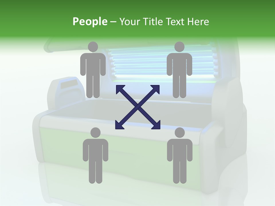 Bulb Sunlight Tanning PowerPoint Template