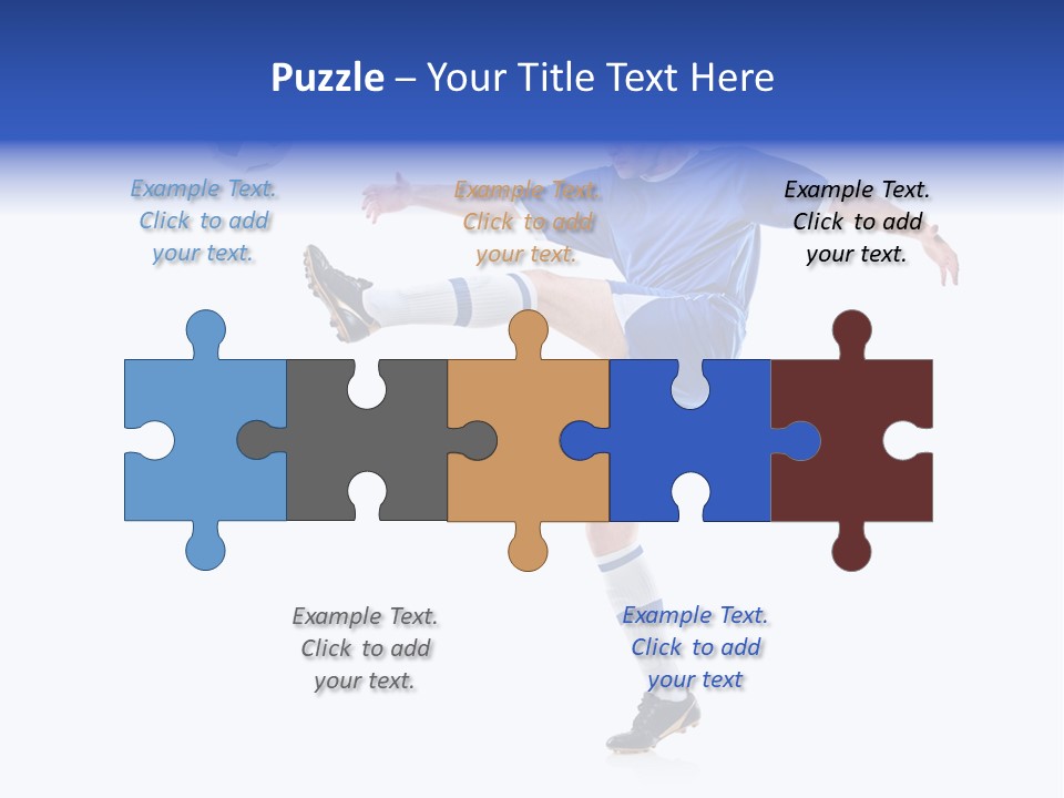 Handsome Shirt Play PowerPoint Template