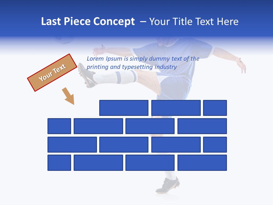 Handsome Shirt Play PowerPoint Template