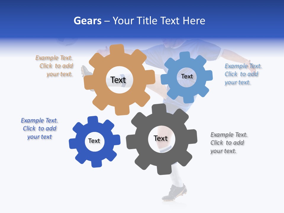 Handsome Shirt Play PowerPoint Template