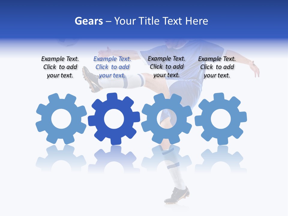 Handsome Shirt Play PowerPoint Template