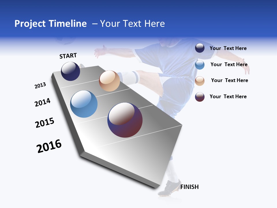 Handsome Shirt Play PowerPoint Template