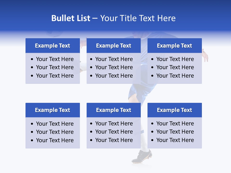 Handsome Shirt Play PowerPoint Template