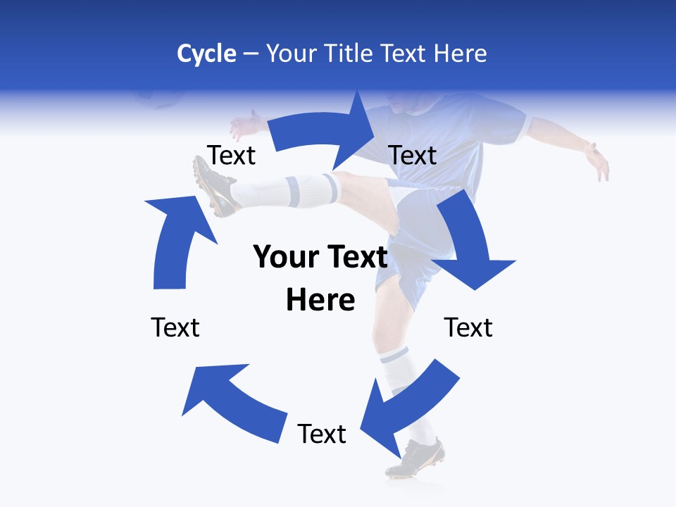 Handsome Shirt Play PowerPoint Template