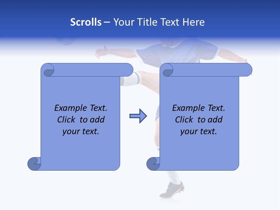 Handsome Shirt Play PowerPoint Template