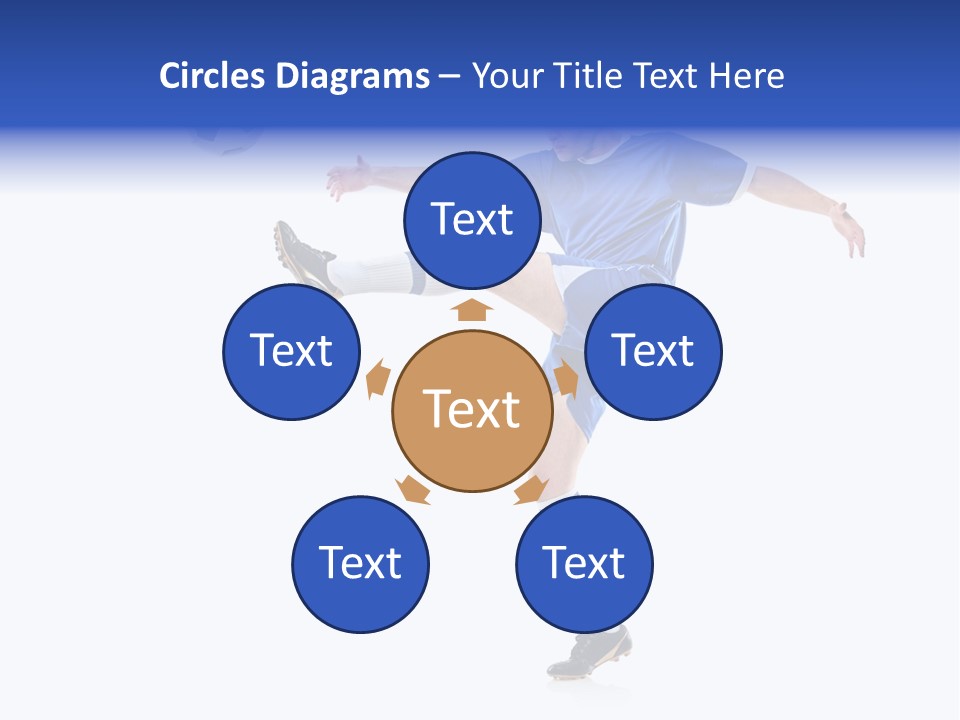 Handsome Shirt Play PowerPoint Template