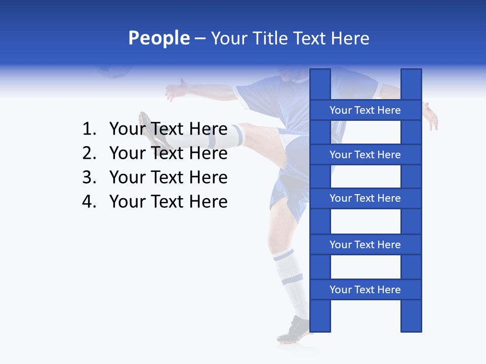 Handsome Shirt Play PowerPoint Template