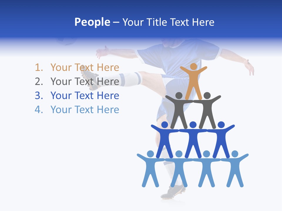 Handsome Shirt Play PowerPoint Template