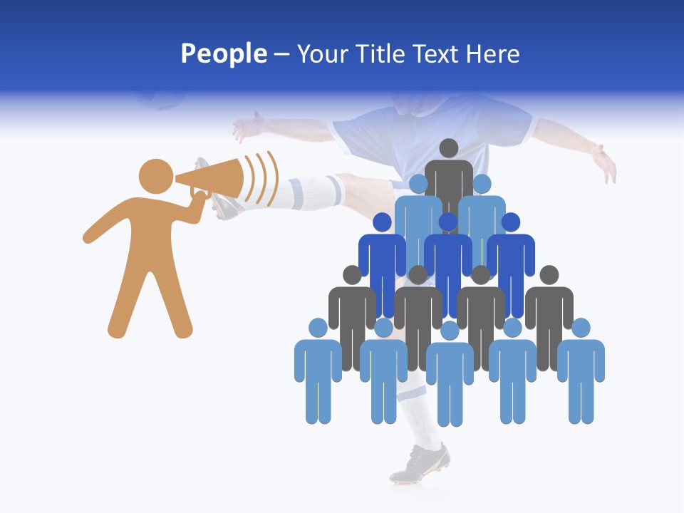 Handsome Shirt Play PowerPoint Template