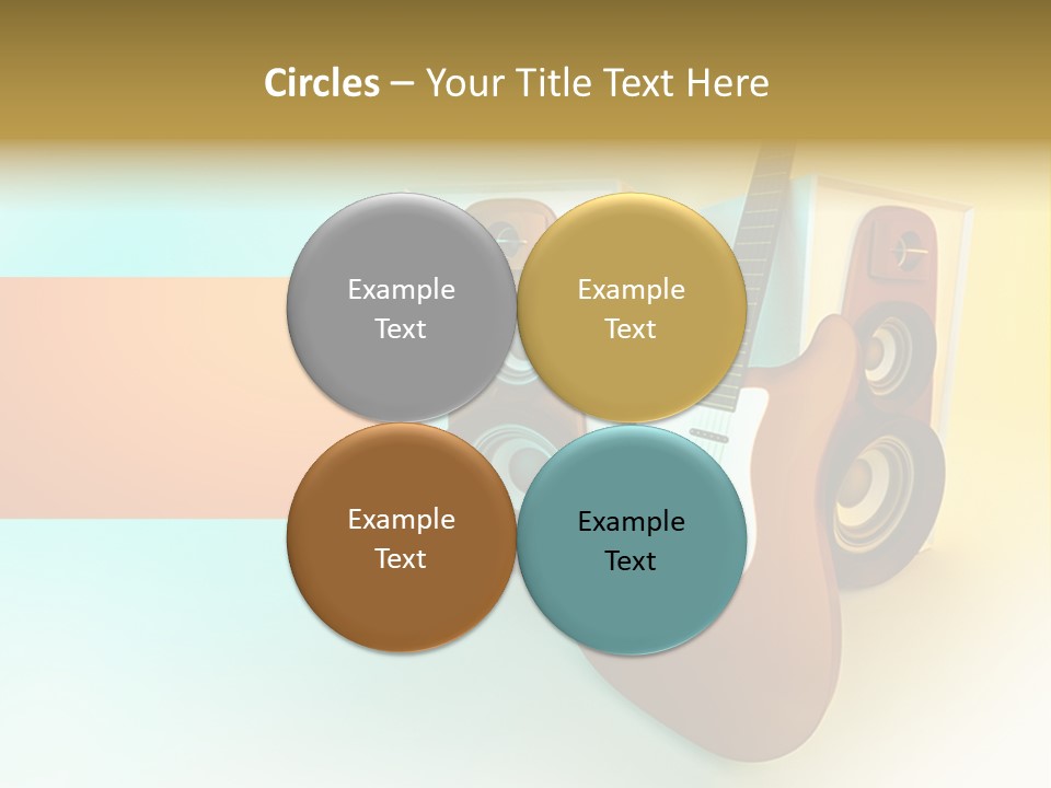 Concert Volume Objects PowerPoint Template