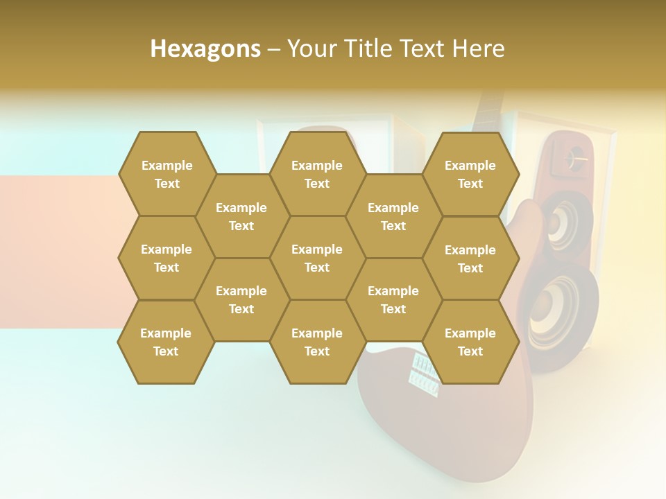 Concert Volume Objects PowerPoint Template