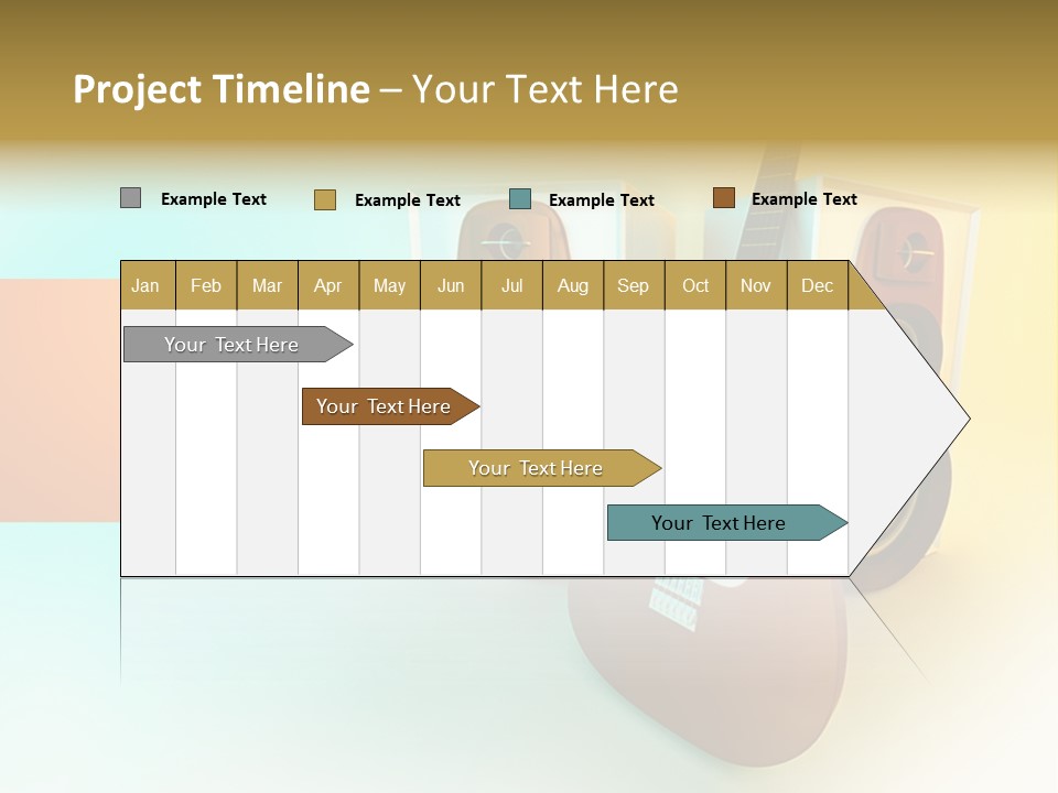 Concert Volume Objects PowerPoint Template