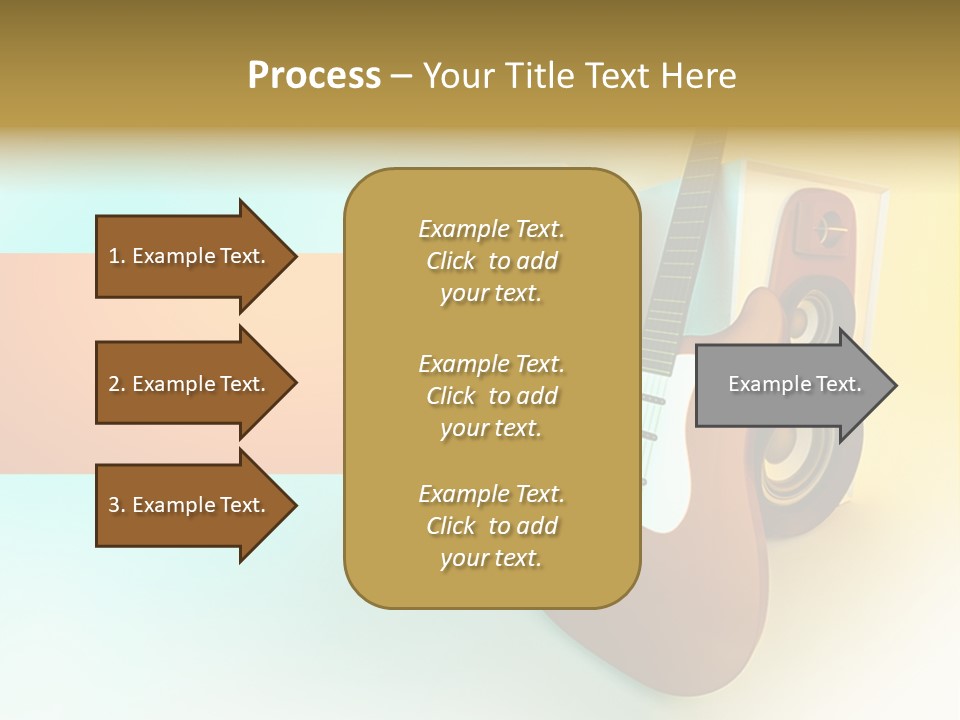 Concert Volume Objects PowerPoint Template