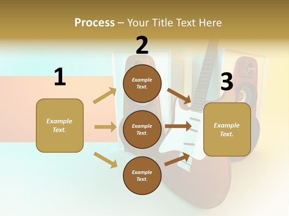 Concert Volume Objects PowerPoint Template
