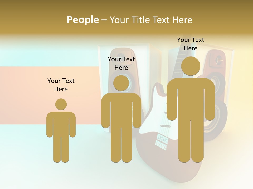 Concert Volume Objects PowerPoint Template