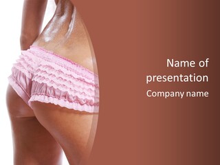 Legs Female Attractive PowerPoint Template