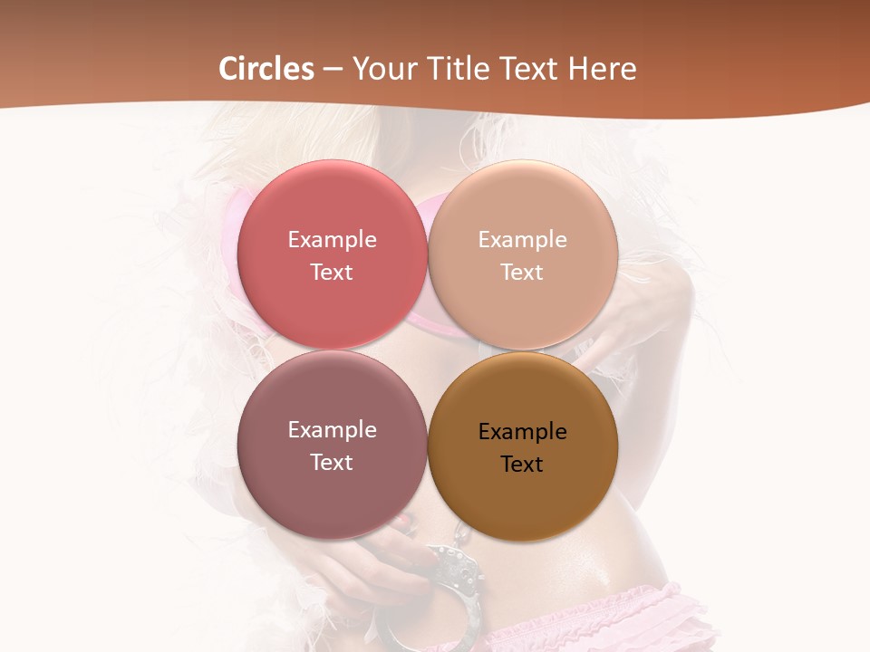 Spa People Caucasian PowerPoint Template