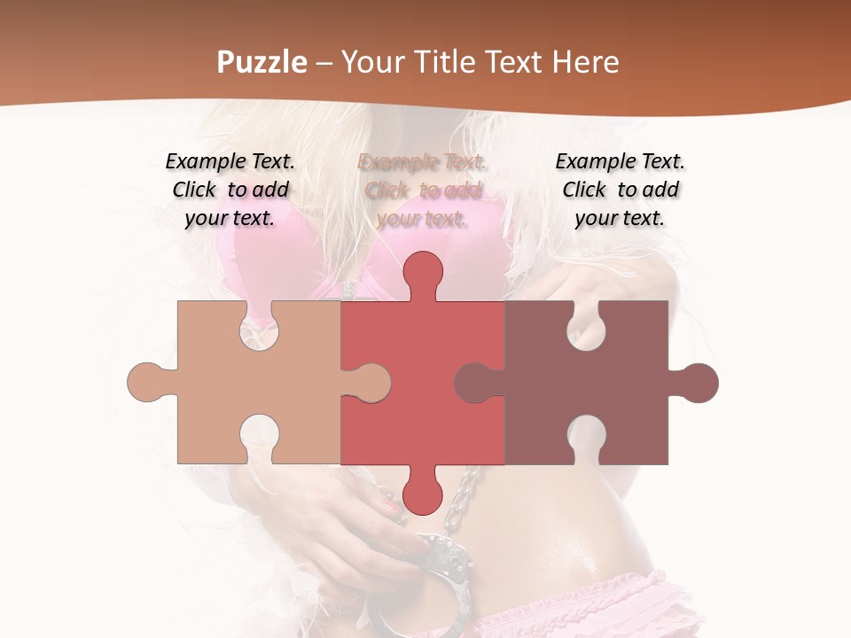 Spa People Caucasian PowerPoint Template