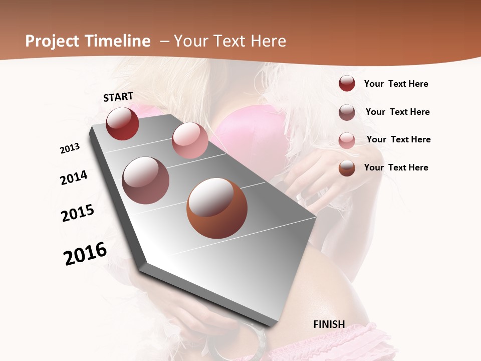 Spa People Caucasian PowerPoint Template