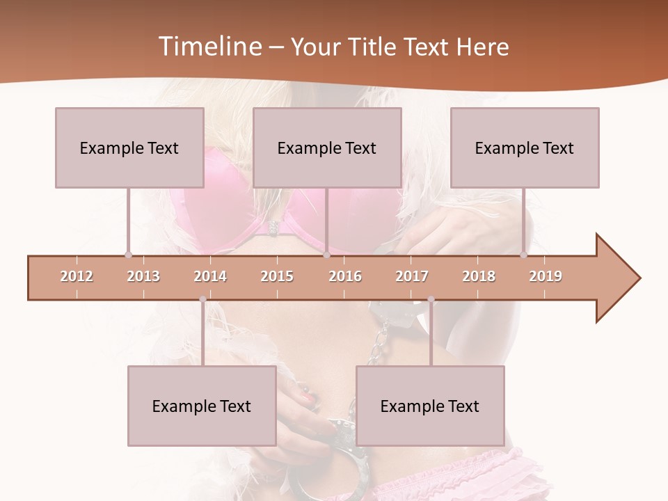 Spa People Caucasian PowerPoint Template