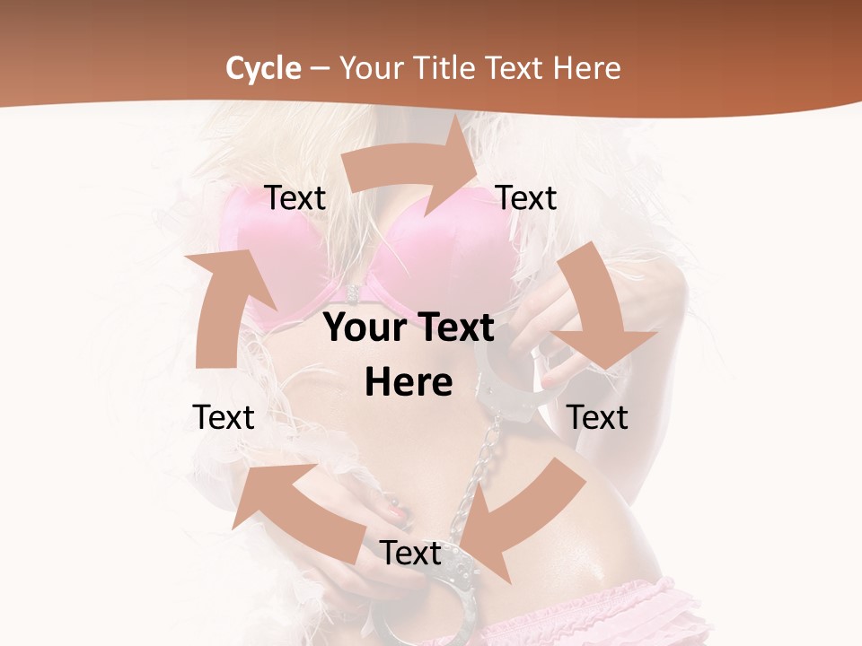 Spa People Caucasian PowerPoint Template