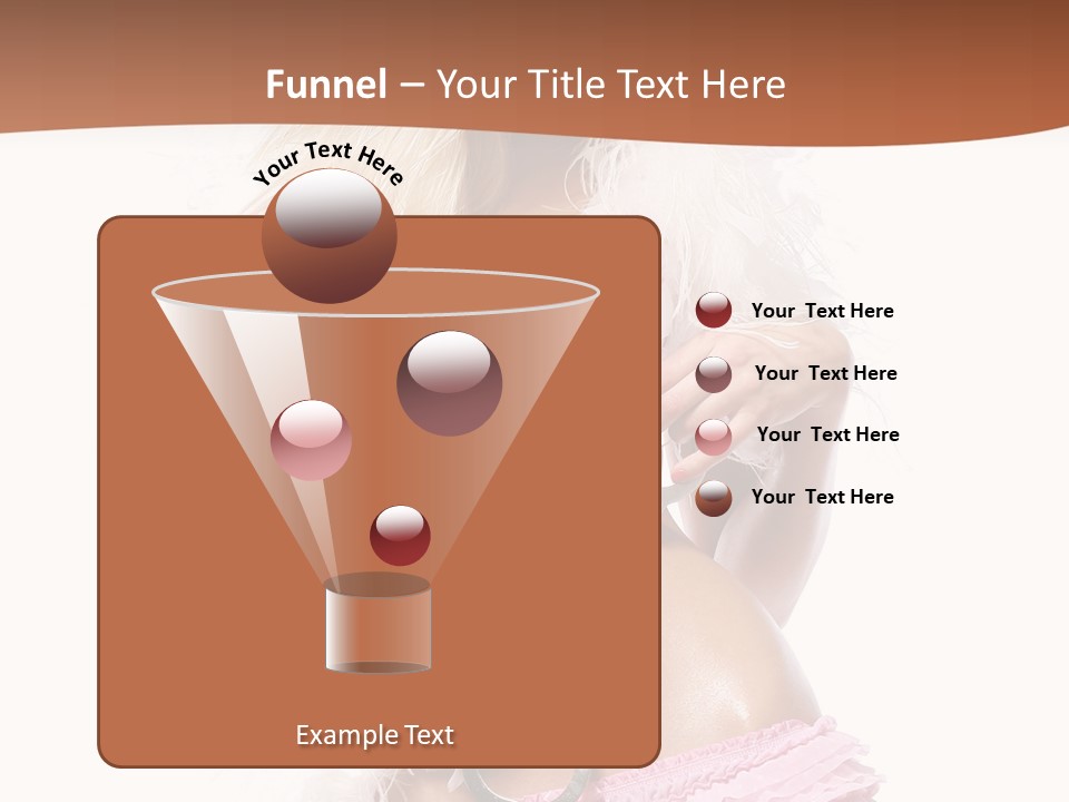 Spa People Caucasian PowerPoint Template