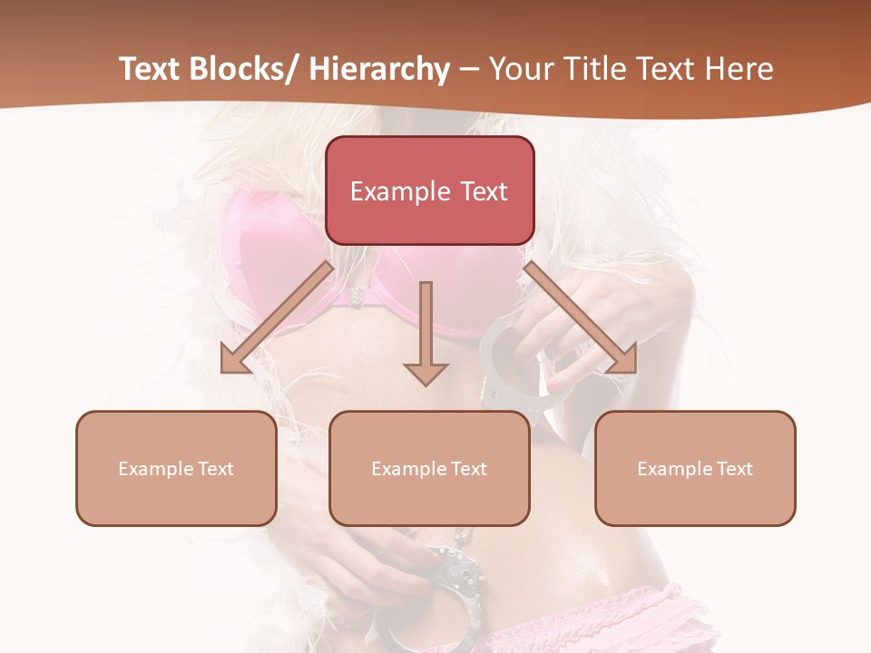 Spa People Caucasian PowerPoint Template