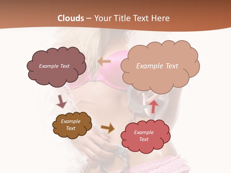 Spa People Caucasian PowerPoint Template