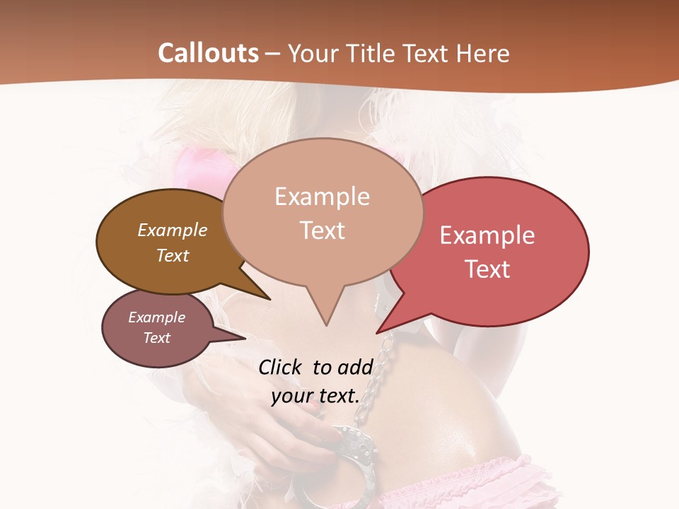 Spa People Caucasian PowerPoint Template