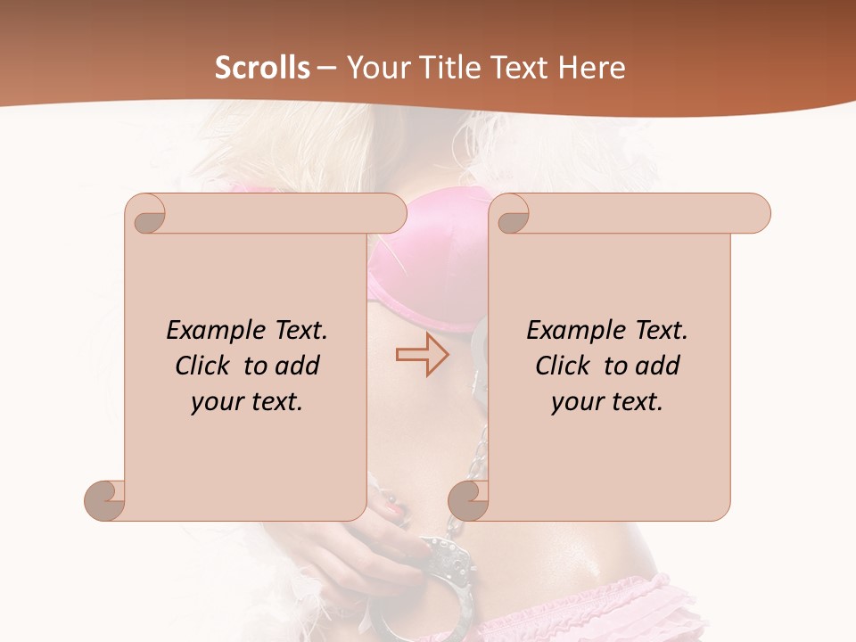 Spa People Caucasian PowerPoint Template