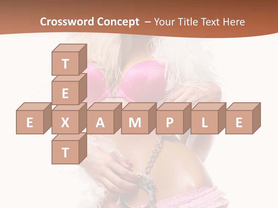 Spa People Caucasian PowerPoint Template