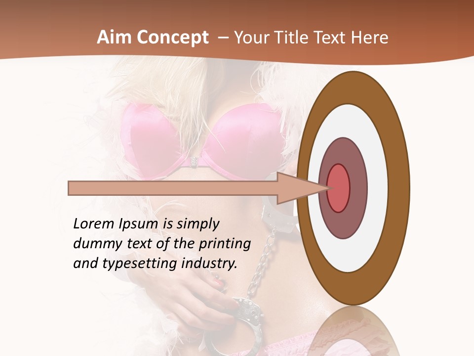 Spa People Caucasian PowerPoint Template
