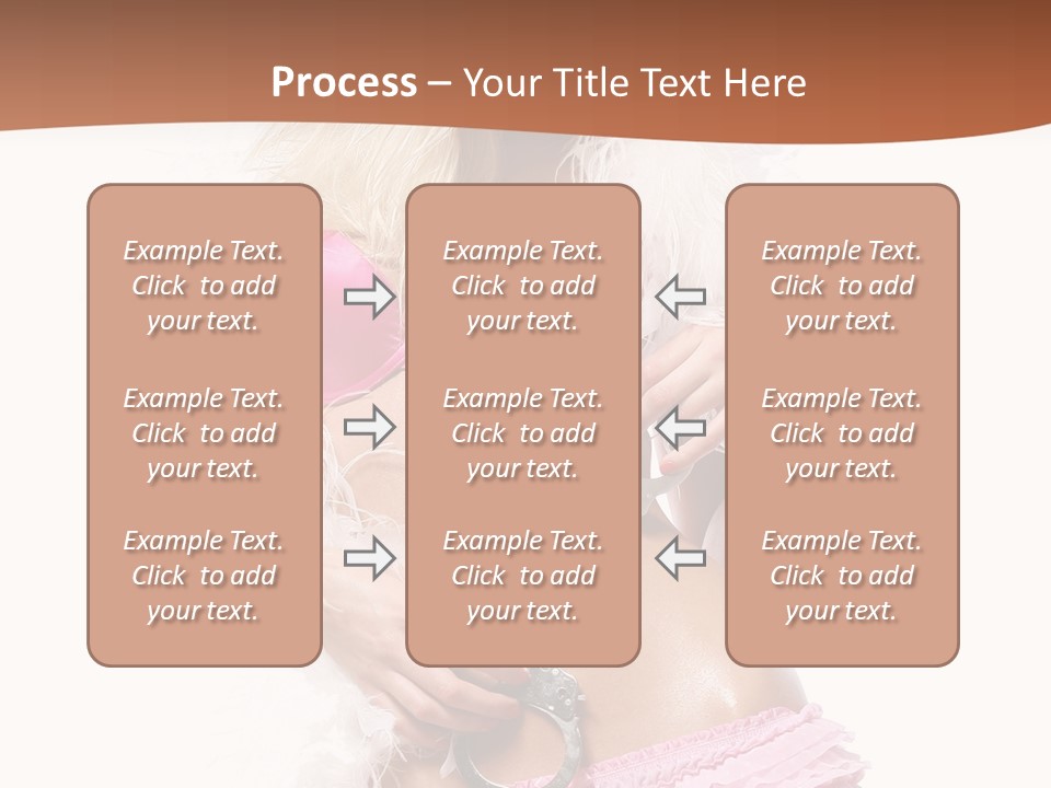 Spa People Caucasian PowerPoint Template