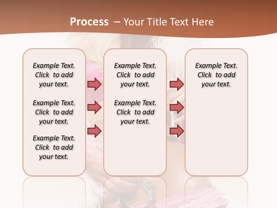 Spa People Caucasian PowerPoint Template