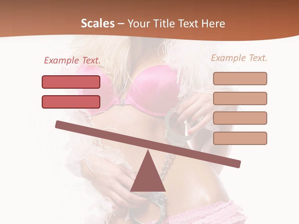 Spa People Caucasian PowerPoint Template