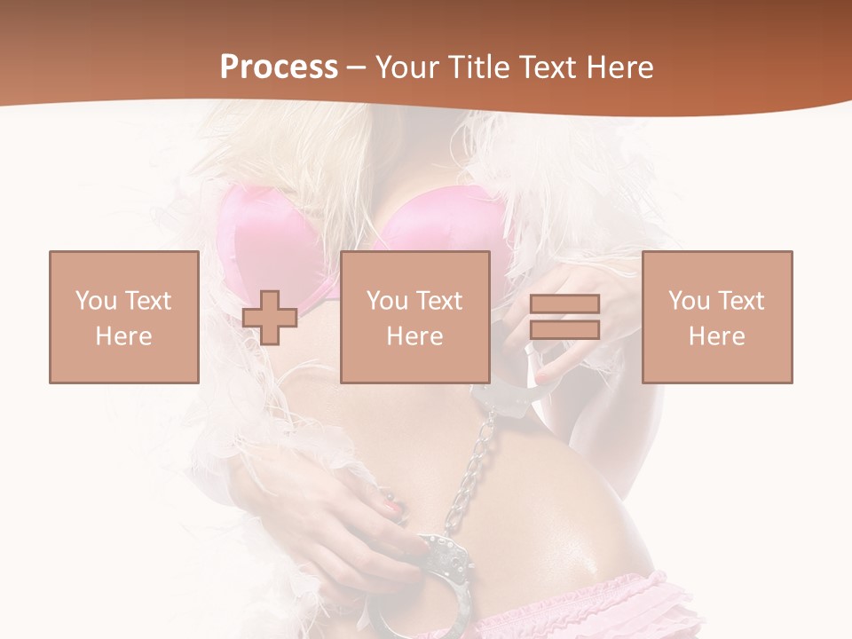 Spa People Caucasian PowerPoint Template