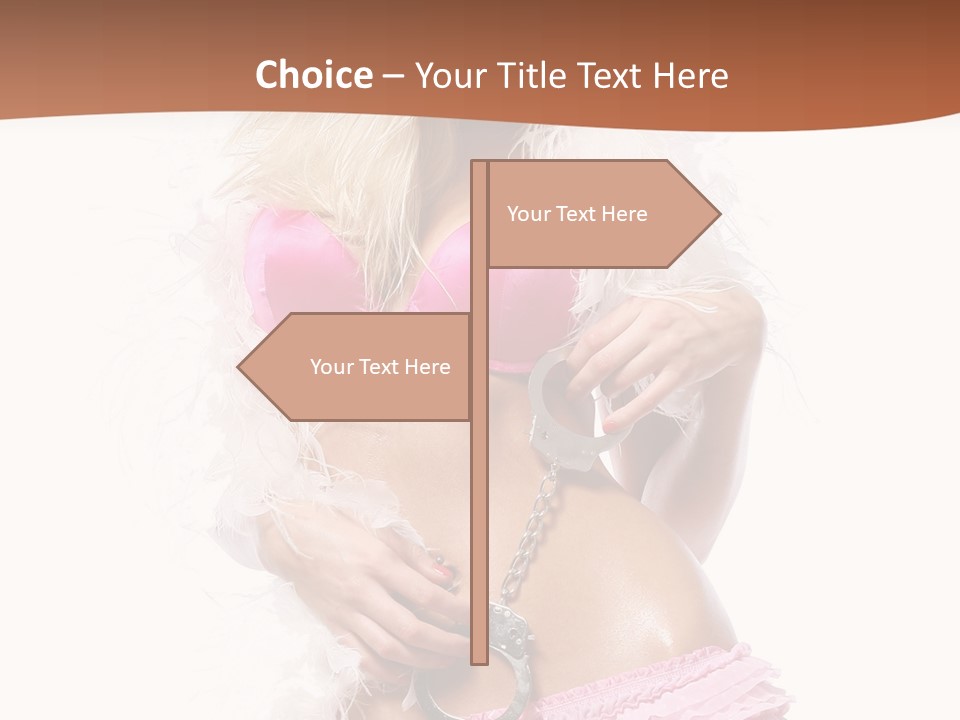 Spa People Caucasian PowerPoint Template