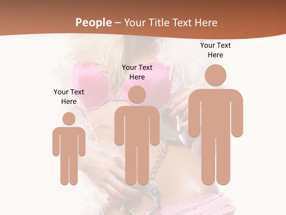 Spa People Caucasian PowerPoint Template