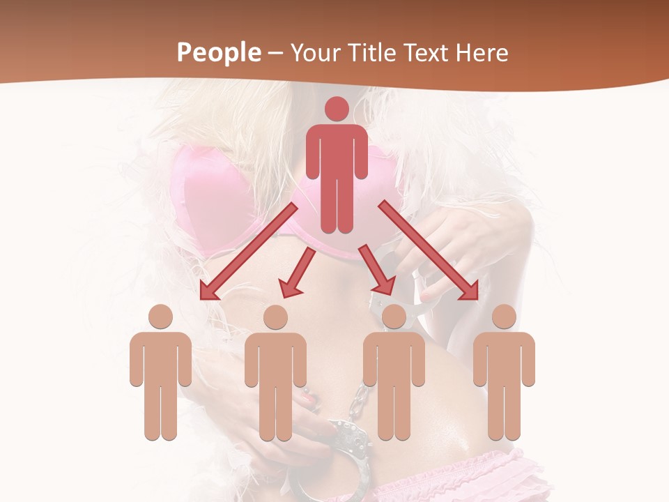 Spa People Caucasian PowerPoint Template