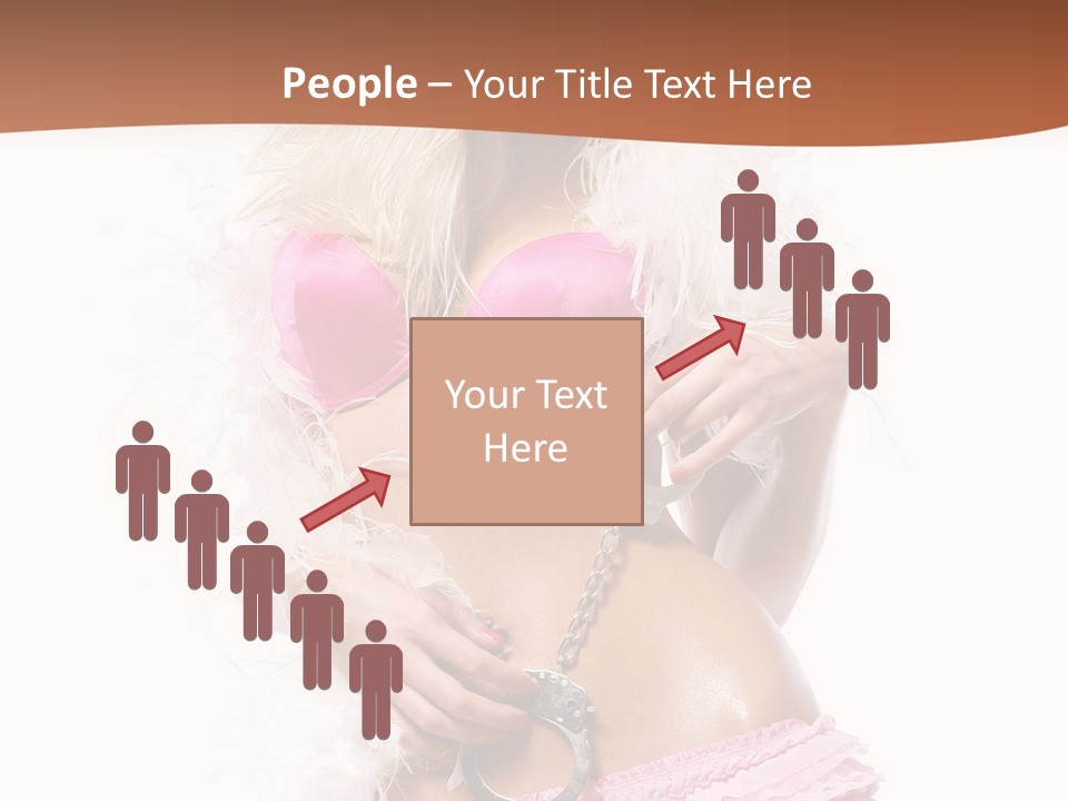 Spa People Caucasian PowerPoint Template