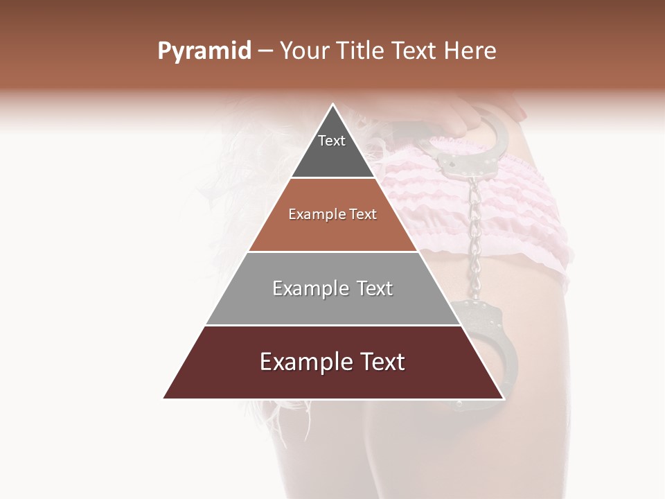 Attractive Female Hair PowerPoint Template