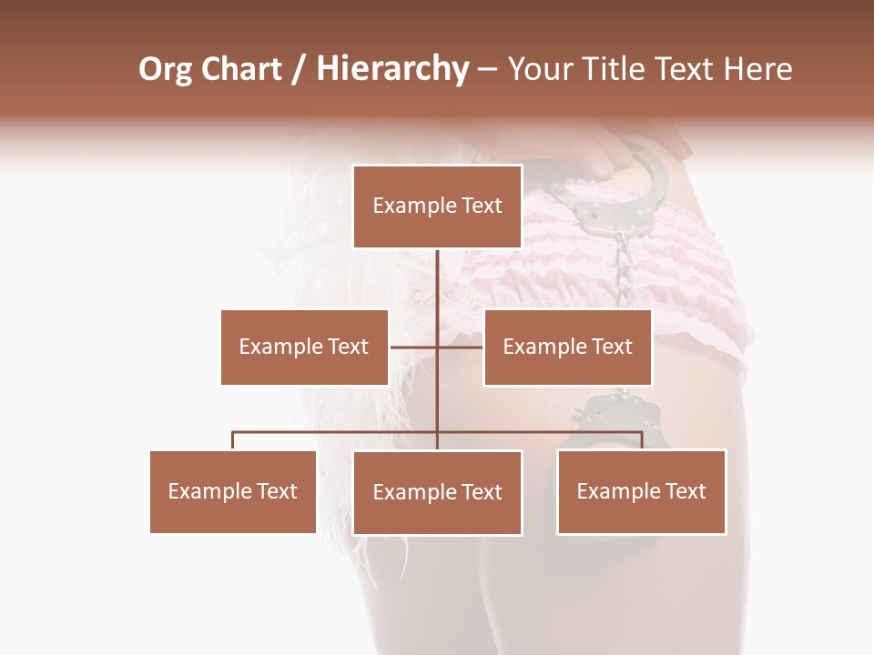 Attractive Female Hair PowerPoint Template