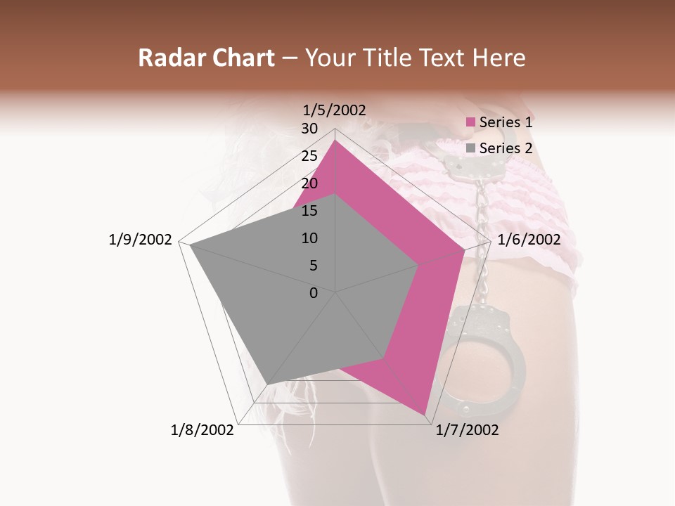 Attractive Female Hair PowerPoint Template